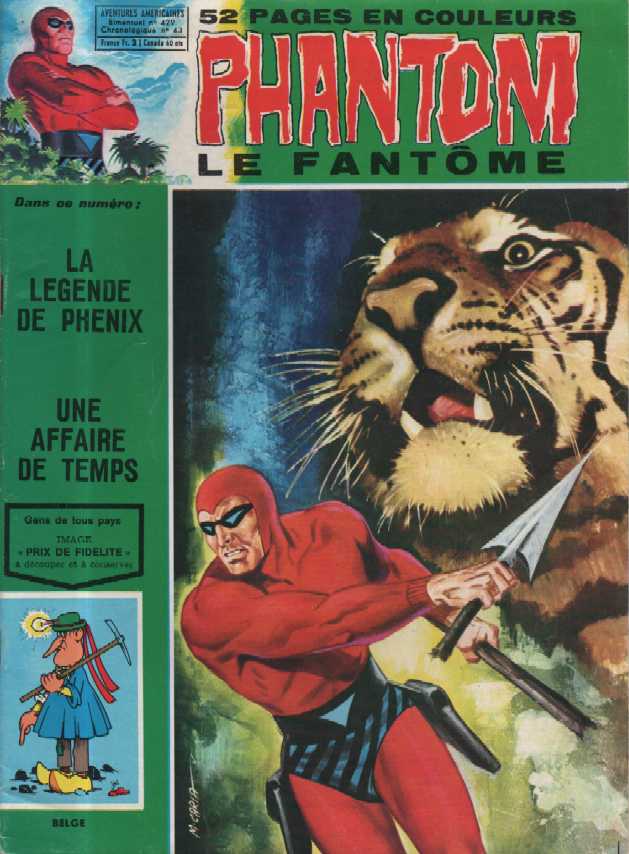 Scan de la Couverture Phantom n 429